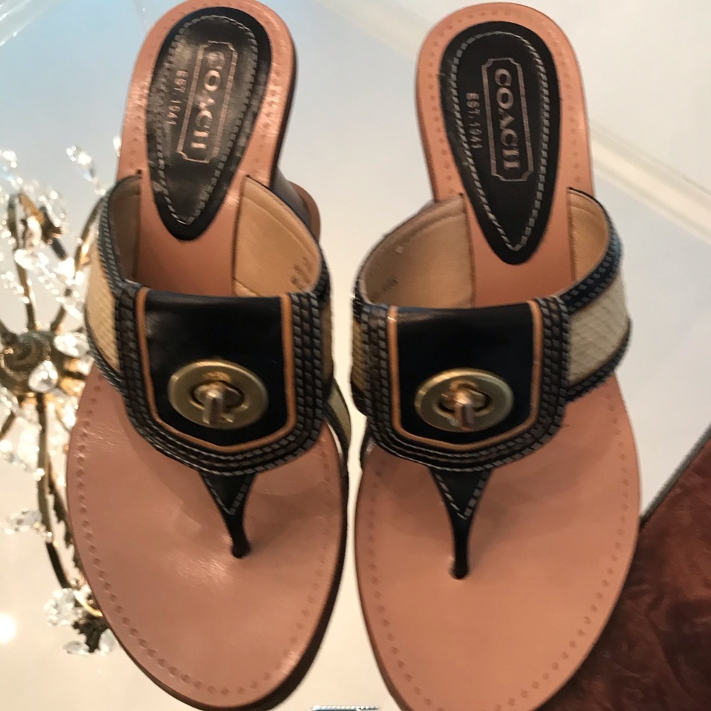 Coach kitten heels!